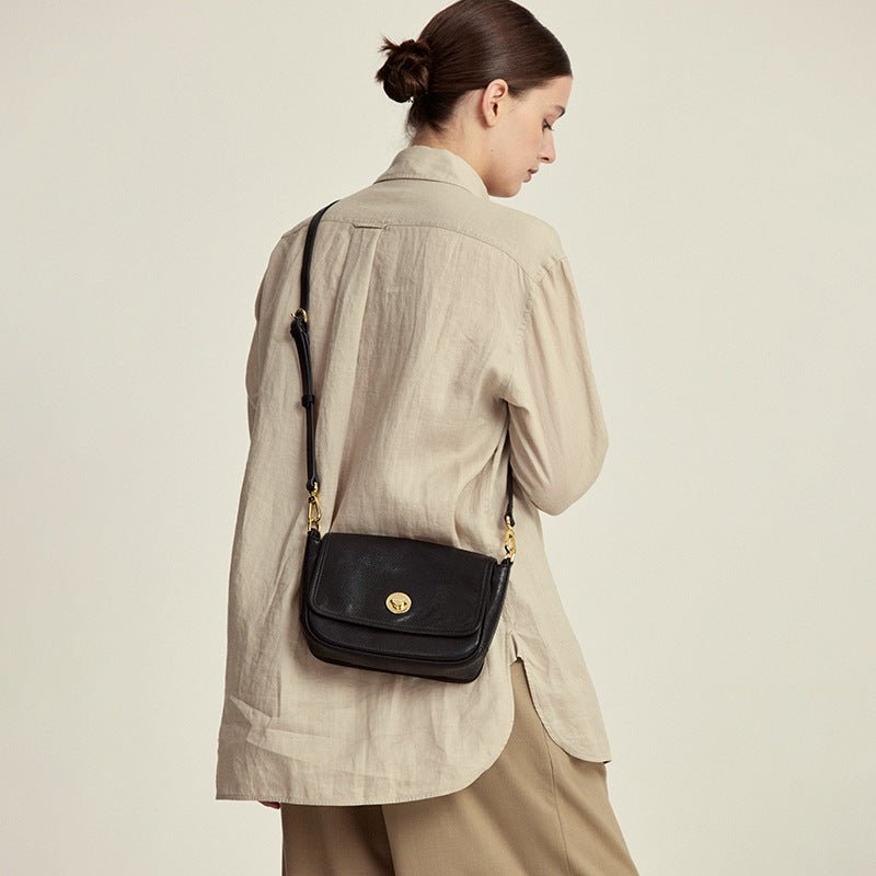 Plant - tanned lining small square handbag - zoraflux