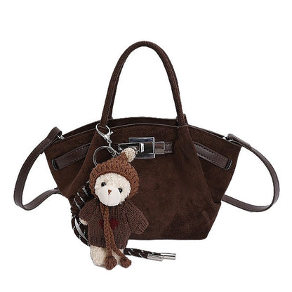 Retro and cute pendant commuter handbag - zoraflux