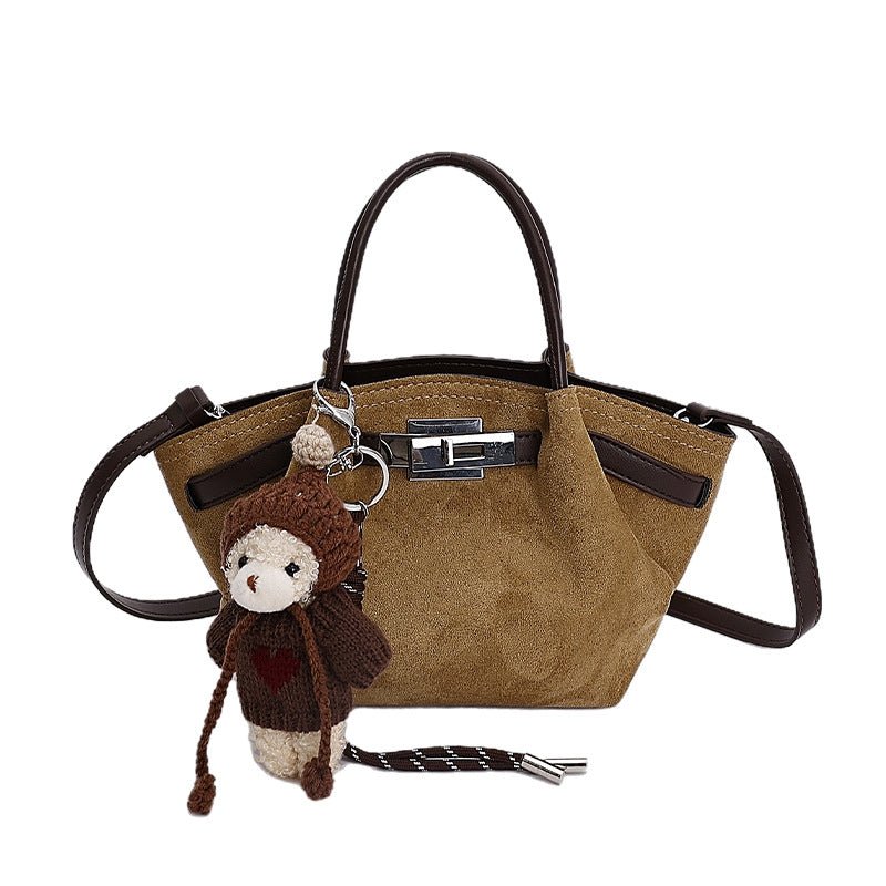 Retro and cute pendant commuter handbag - zoraflux