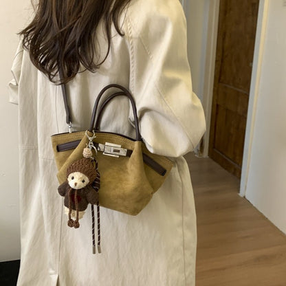 Retro and cute pendant commuter handbag - zoraflux