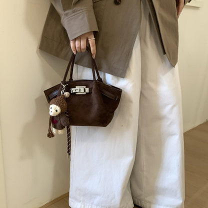 Retro and cute pendant commuter handbag - zoraflux