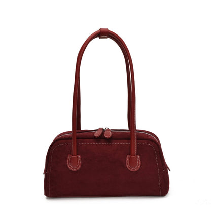 Retro baguette underarm single - shoulder bag - zoraflux