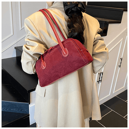 Retro baguette underarm single - shoulder bag - zoraflux