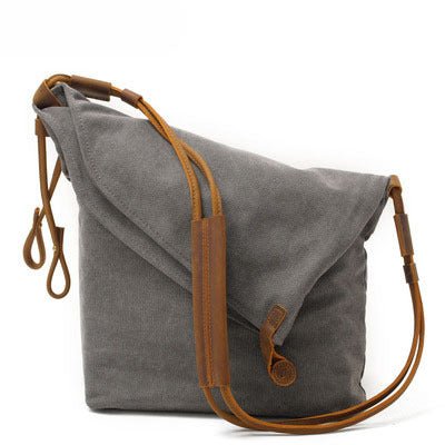 Retro literary canvas women's shoulder bag - zoraflux
