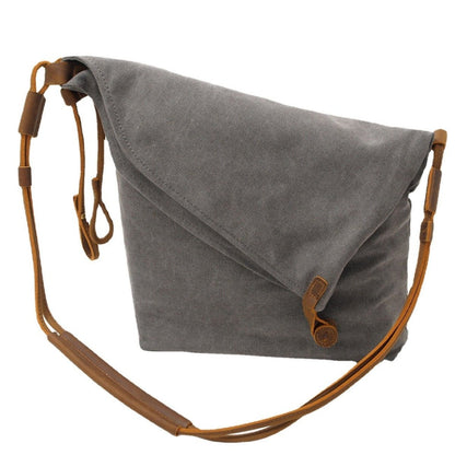 Retro literary canvas women's shoulder bag - zoraflux