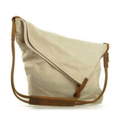 Retro literary canvas women's shoulder bag - zoraflux