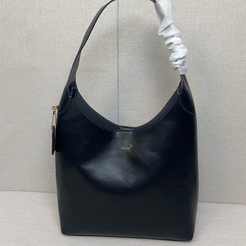 Retro single - shoulder wandering tote bag - zoraflux