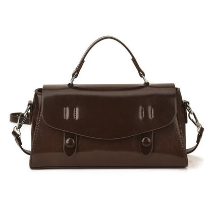 Retro square multi - color versatile crossbody bag - zoraflux