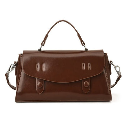 Retro square multi - color versatile crossbody bag - zoraflux