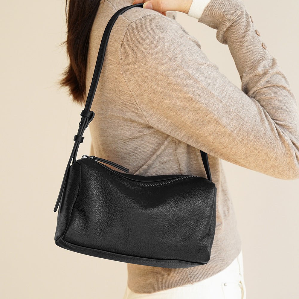 Retro suede versatile crossbody bag - zoraflux