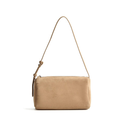 Retro suede versatile crossbody bag - zoraflux