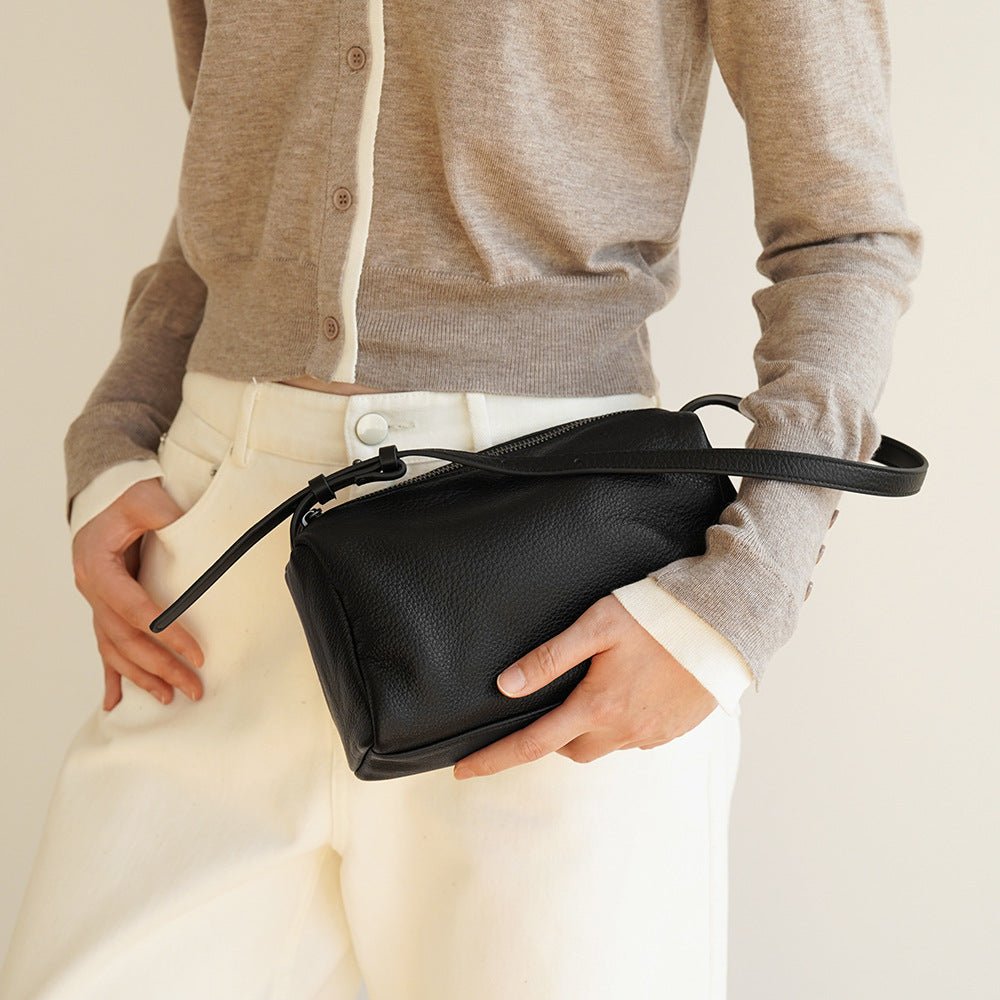 Retro suede versatile crossbody bag - zoraflux