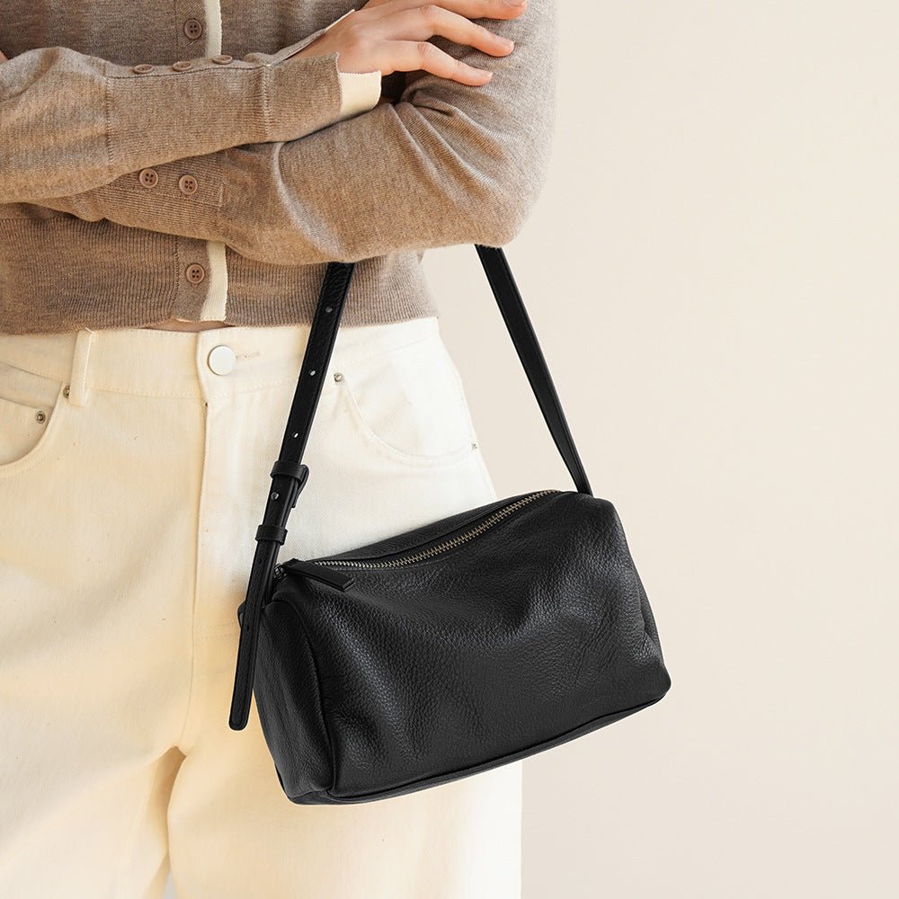 Retro suede versatile crossbody bag - zoraflux