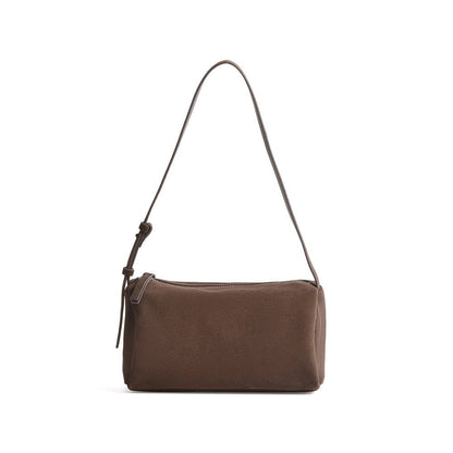 Retro suede versatile crossbody bag - zoraflux