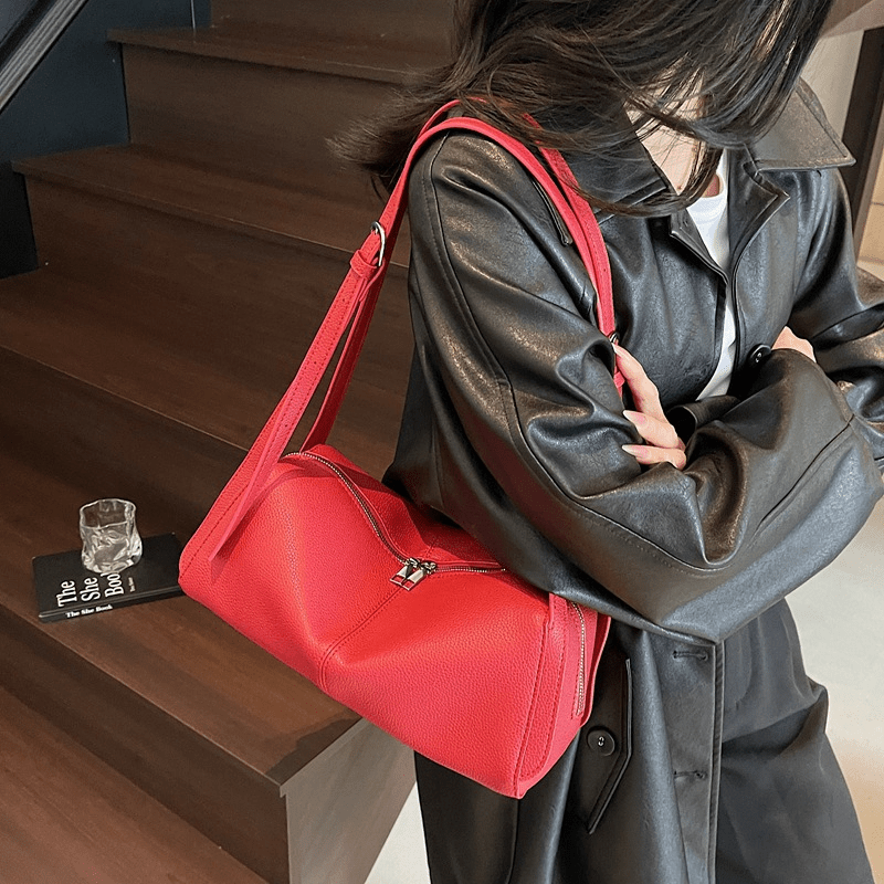 Retro underarm shoulder pillow bag - zoraflux