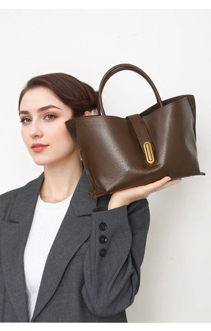 Retro vegetable - tanned cowhide crossbody bag - zoraflux