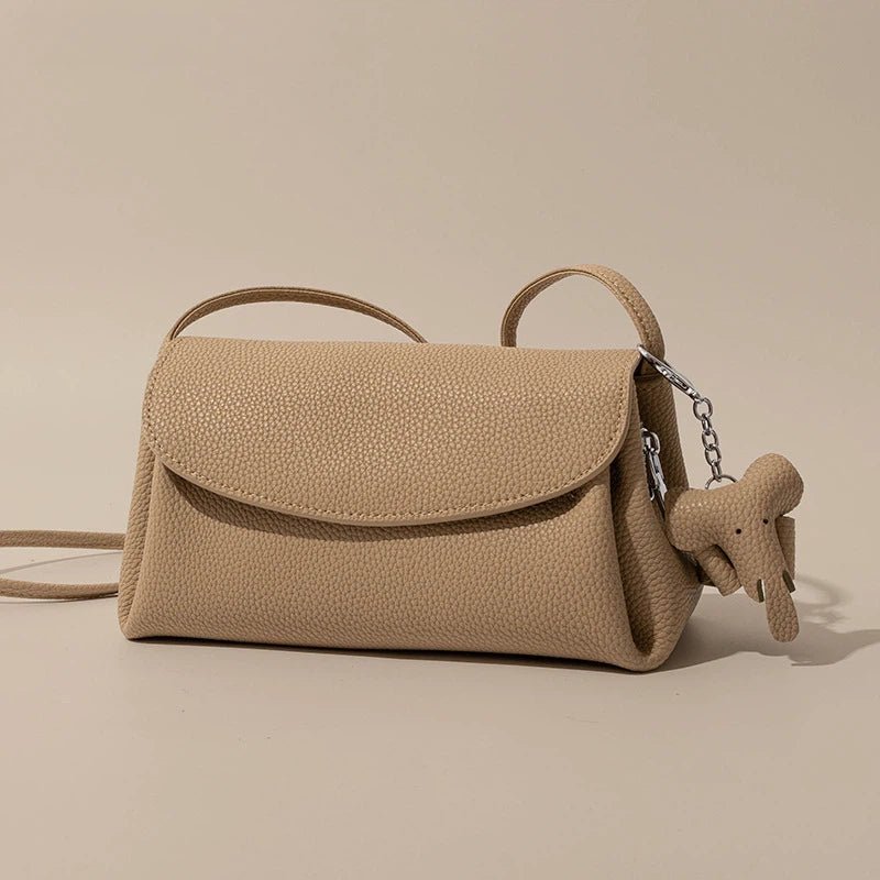 Retro vegetable - tanned cowhide crossbody bag - zoraflux