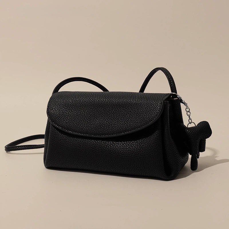 Retro vegetable - tanned cowhide crossbody bag - zoraflux