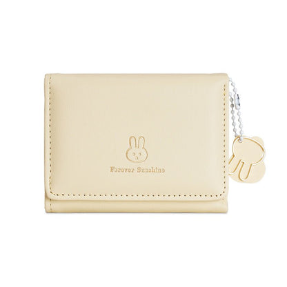 Short and cute rabbit student wallet - zoraflux