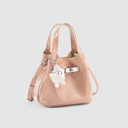 Simple clasp single shoulder with pendant - zoraflux