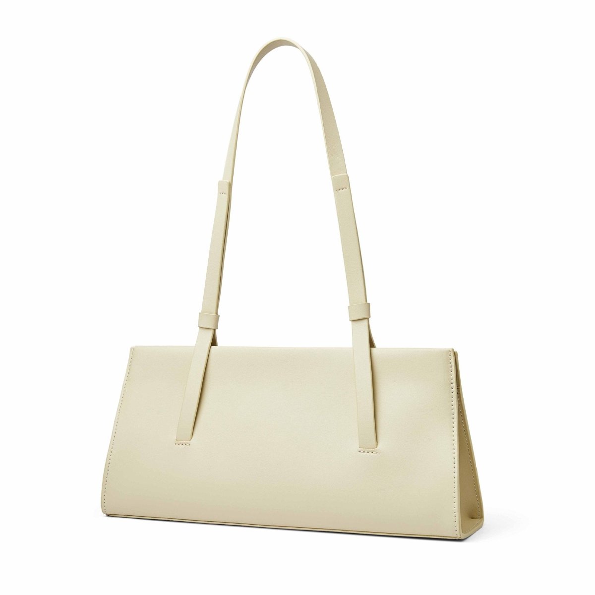 Simple French leather women's shoulder bag - zoraflux