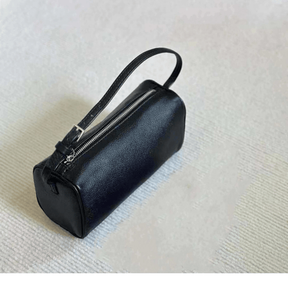 Simple genuine leather pen holder case - zoraflux