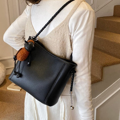 Simple gift cute lamb pendant handbag - zoraflux