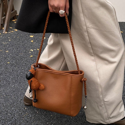 Simple gift cute lamb pendant handbag - zoraflux