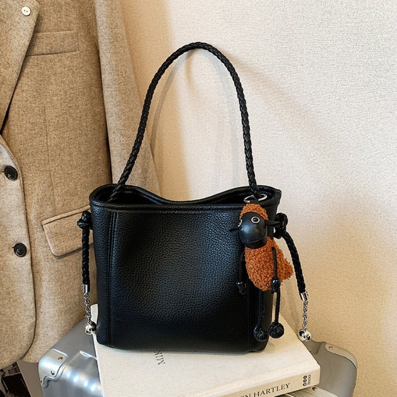 Simple gift cute lamb pendant handbag - zoraflux