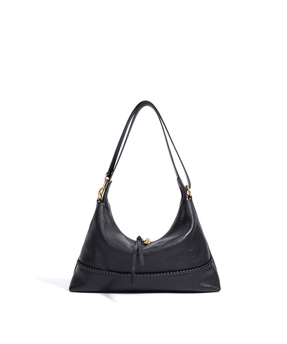 Simple lace - up single - shoulder bag for autumn and winter - zoraflux