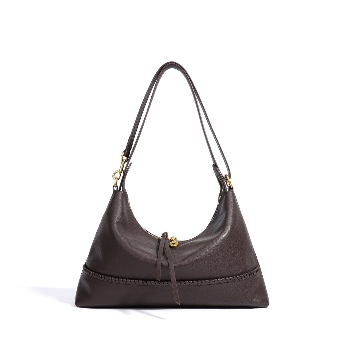 Simple lace - up single - shoulder bag for autumn and winter - zoraflux