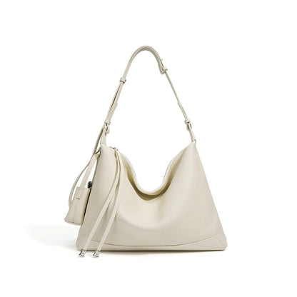 Simple large - capacity commuter tote bag - zoraflux