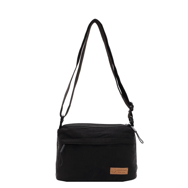 Simple lightweight multi-color casual cross-body bag - zoraflux