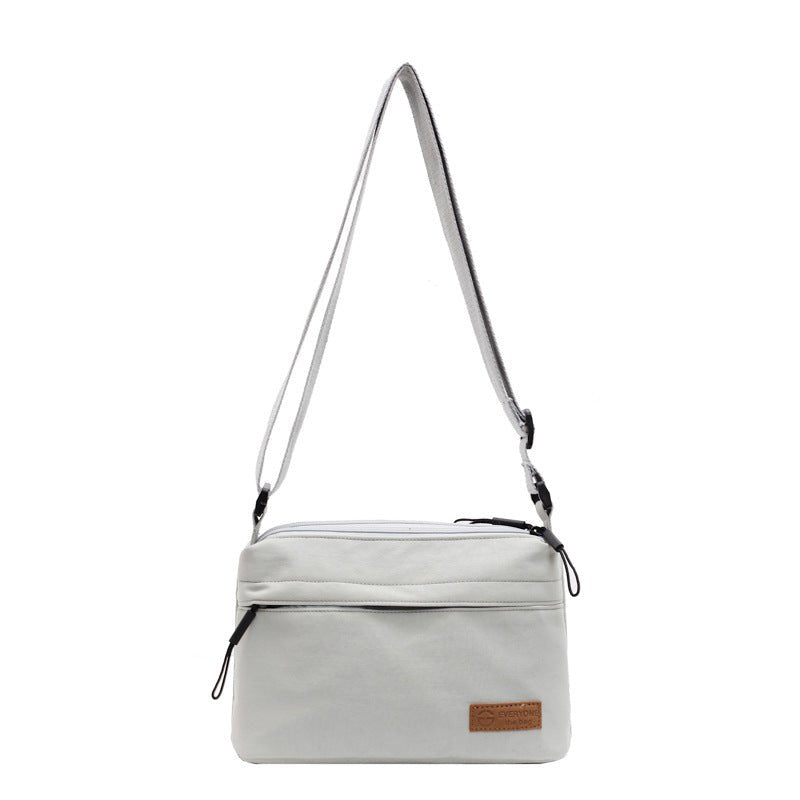 Simple lightweight multi-color casual cross-body bag - zoraflux