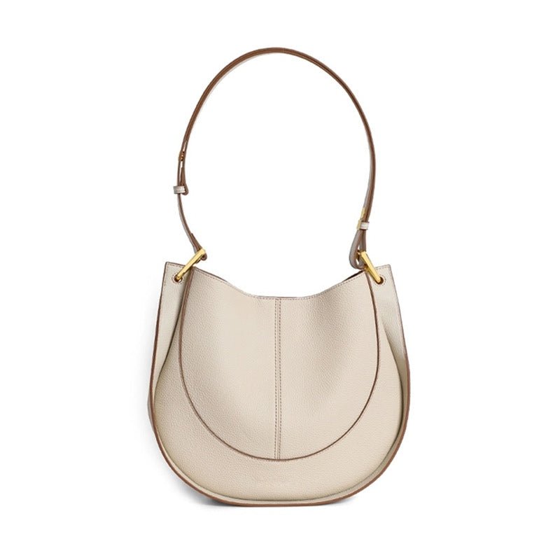 Soft leather luxury multi - color saddle bag - zoraflux