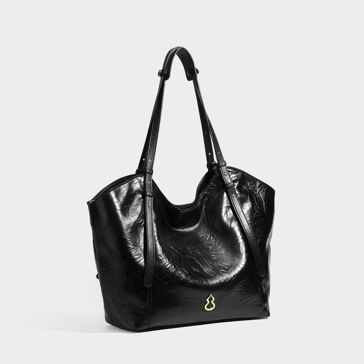 Soft Leather Tote Bag Adjustable Shoulder Strap Handbag with Inner Pouch for Work Office Daily Travel - zoraflux