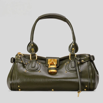 Spice Girl retro design sense lock bag - zoraflux