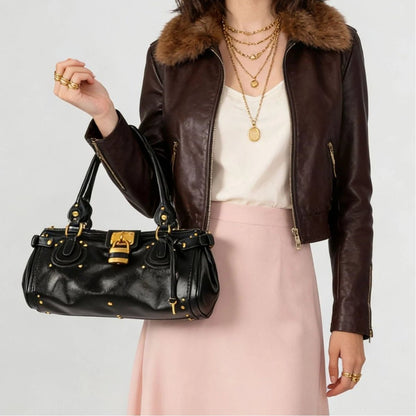 Spice Girl retro design sense lock bag - zoraflux