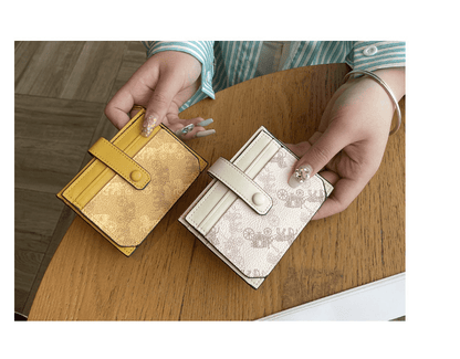 Thin exquisite pattern card holder bag - zoraflux