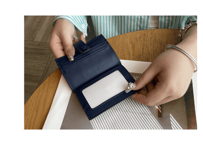 Thin exquisite pattern card holder bag - zoraflux