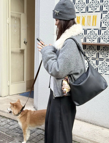 Underarm fashionable and versatile single - shoulder bag - zoraflux