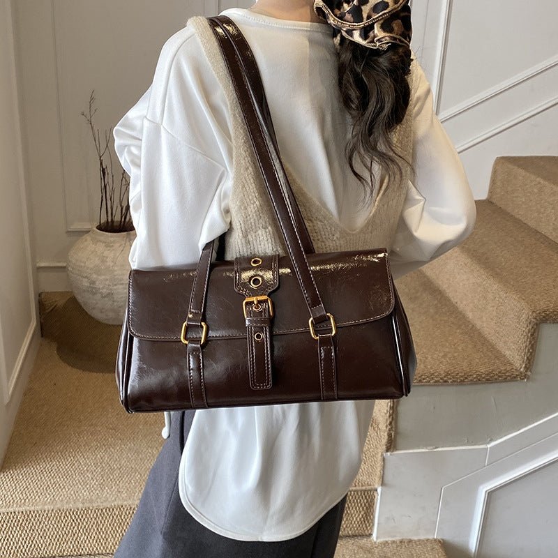 Valentine's Day all take motorcycle style shoulder bag - zoraflux