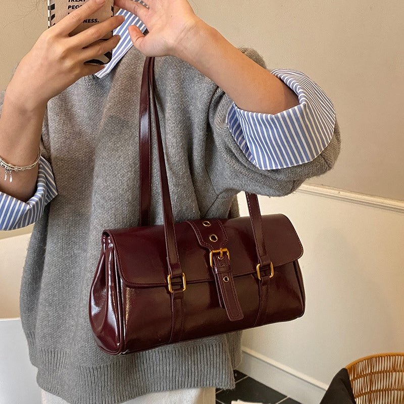 Valentine's Day all take motorcycle style shoulder bag - zoraflux