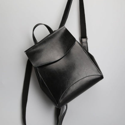 Versatile cowhide multi - functional backpack - zoraflux