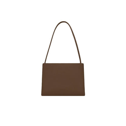 Walnut baguette underarm bag - zoraflux