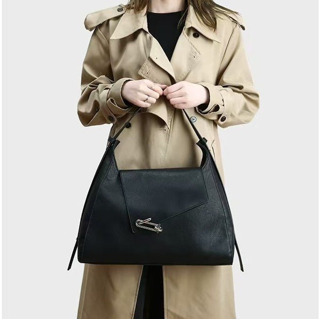 Women Genuine Leather Underarm Bag - zoraflux