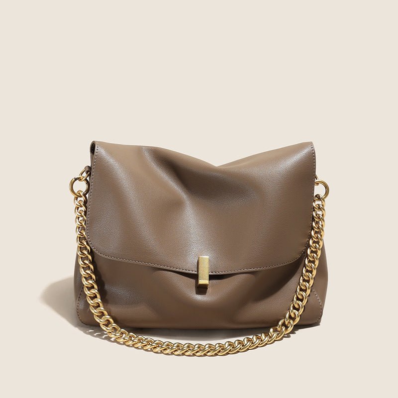 Women's Genuine Leather Tote Crossbody Bag - zoraflux