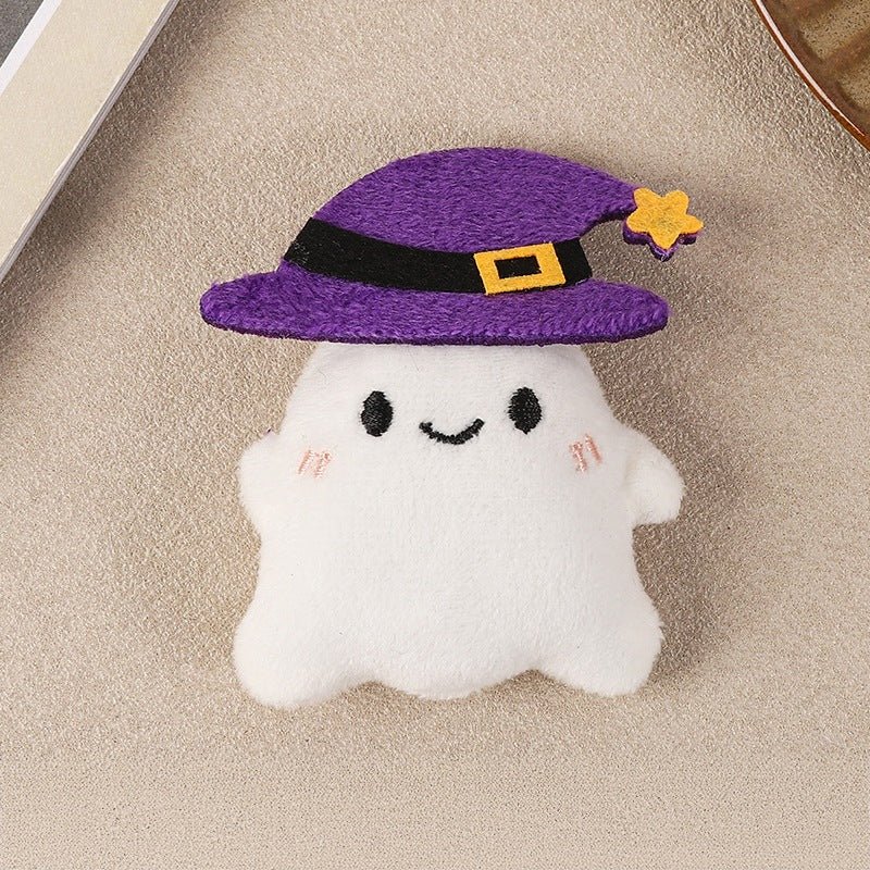 Zoraflux Halloween Cute Plush Small Ornaments Bag Hanging Decoration DIY Parts - zoraflux