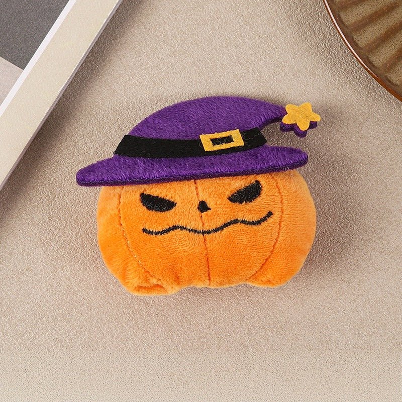 Zoraflux Halloween Cute Plush Small Ornaments Bag Hanging Decoration DIY Parts - zoraflux