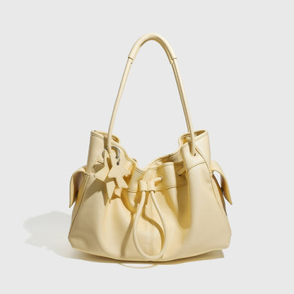 Zoraflux Soft Star Charm Drawstring Tote Bag 2 Sizes - zoraflux